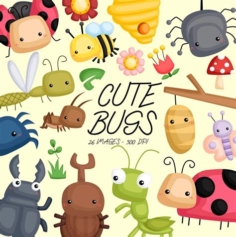 clipart images of insects|homemade bugs clip art.